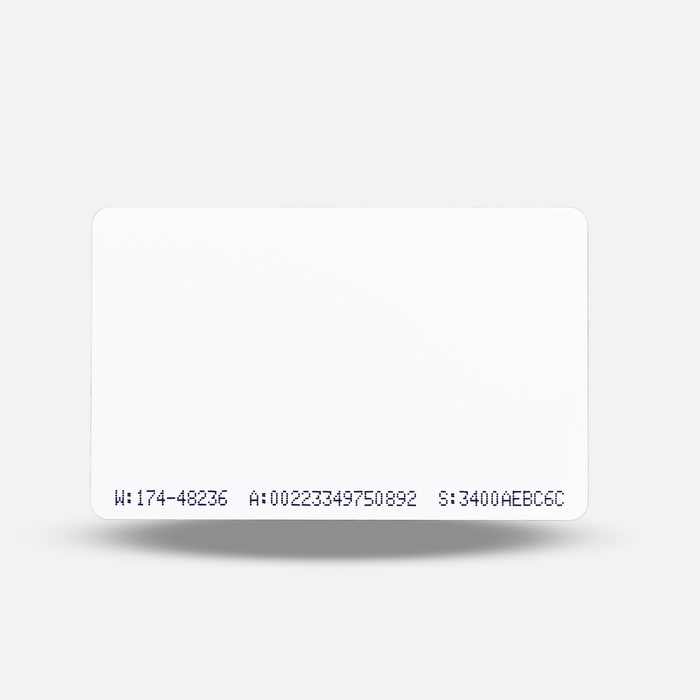 Ibex printable key card