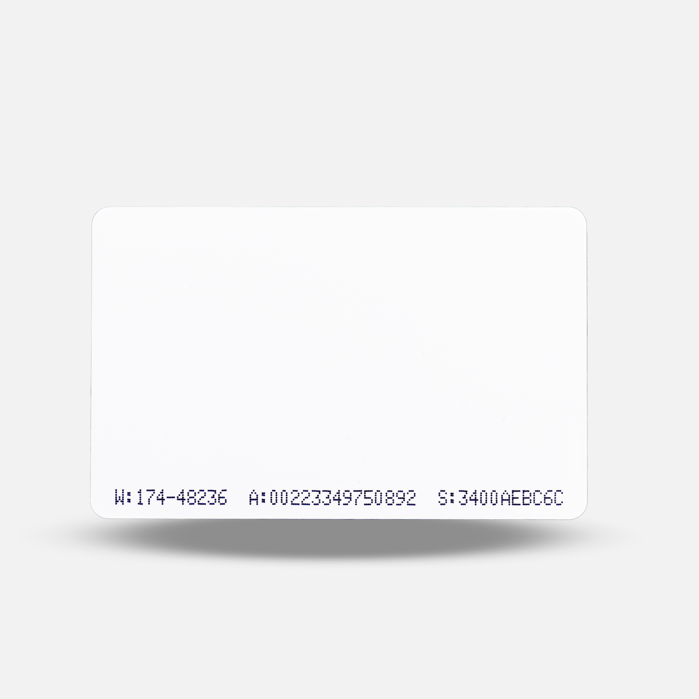 Ibex printable key card